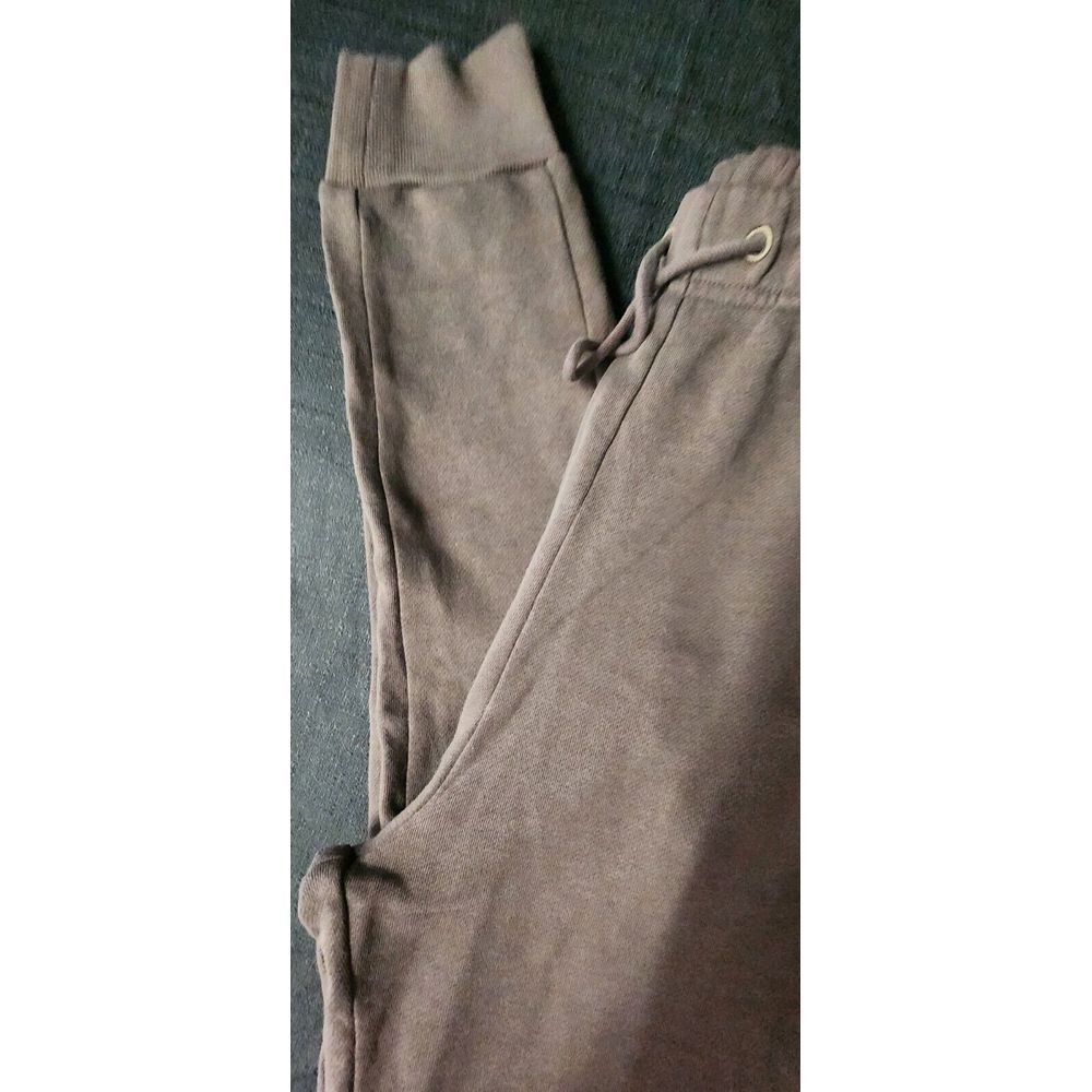 Adidas Women's Brown Slim Long Joggers Size XS Logo Drawstring Lightweight EUC - Picture 2 of 10